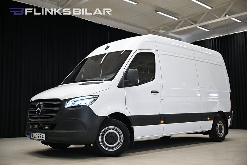 Bild 1 av Mercedes-Benz Sprinter 314 CDI FWD Panel Van 143HK 9G Automat|Servicebil|Inredd|LED|Leasbar