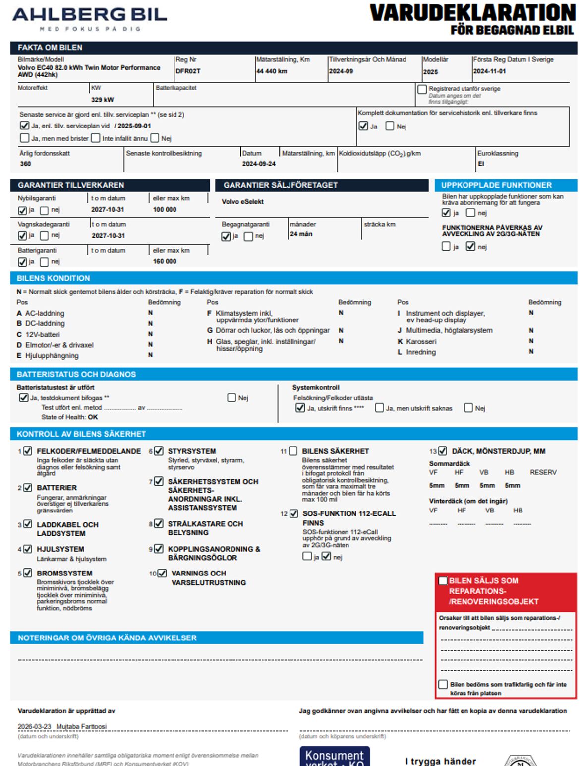 Volvo EC40 2025 - miniatyr 28