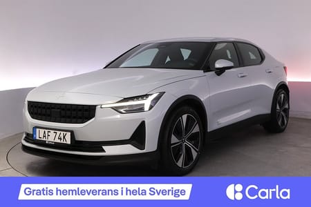 Polestar 2 Long Range Single Motor Elstol Kamera Navi