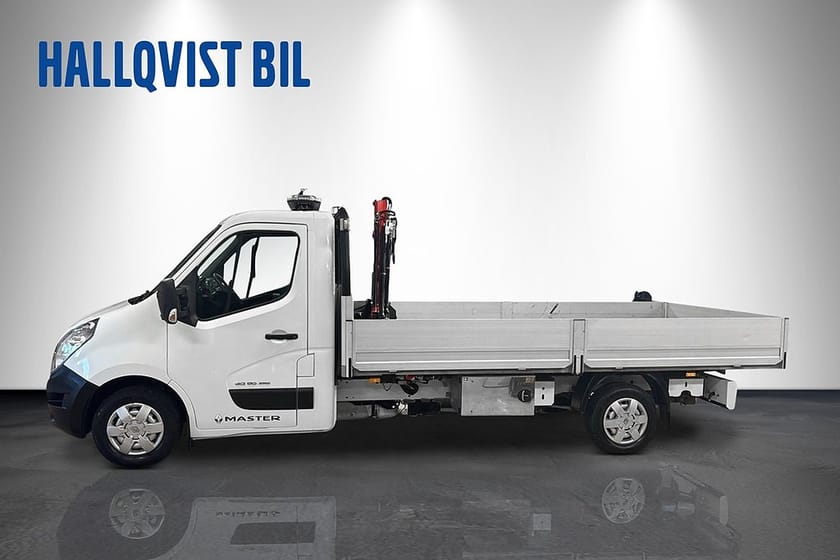 Bild 3 av Renault Master Chassi Cab 3.5T 170hk Manuell Kranbil Blixtljus Värmare