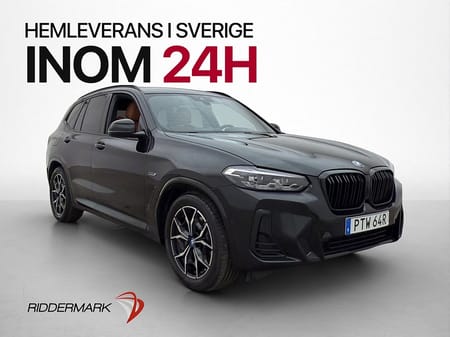 BMW X3 xDrive30e M Sport Skinn Kamera Cockpit CarPlay Navi