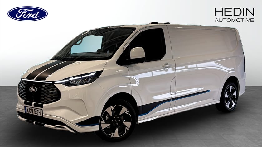 Bild 1 av Ford Transit Custom 82.5 kWh AWD Sport 340L 286HK / Drag / 360Kamera