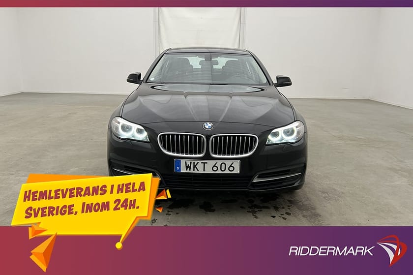 Bild 2 av BMW 520d Sedan 190hk Skinnklädsel Rattvärme P-Sensorer