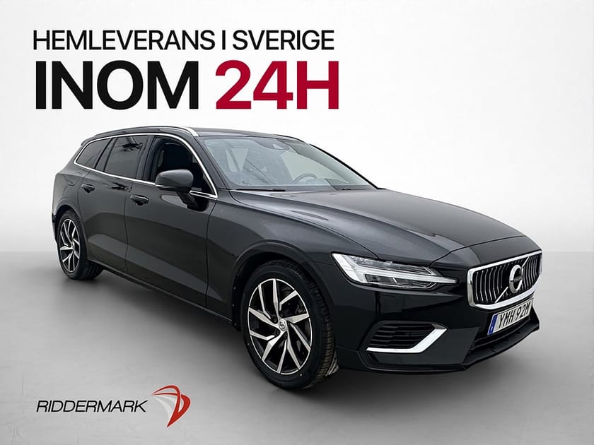 Bild 1 av Volvo V60 T8 AWD Inscription VOC Värmare Skinn Kamera Drag