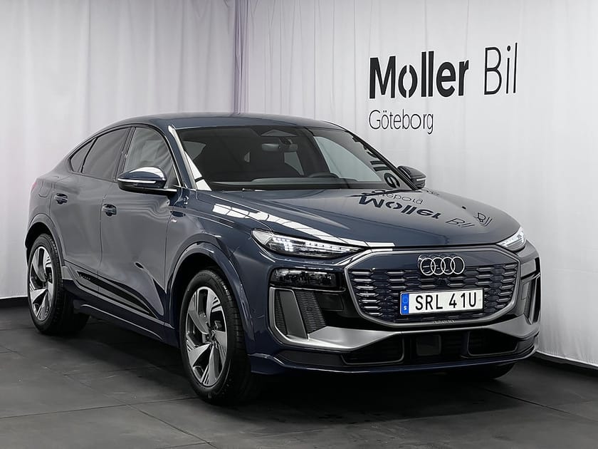 Bild 1 av Audi Q6 Sportback e-tron 252hk S Line/Drag/Rattvärme/360