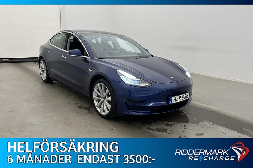 Bild 3 av Tesla Model 3 Standard Range Plus 258hk Autopilot Svensksåld Två-Brukare