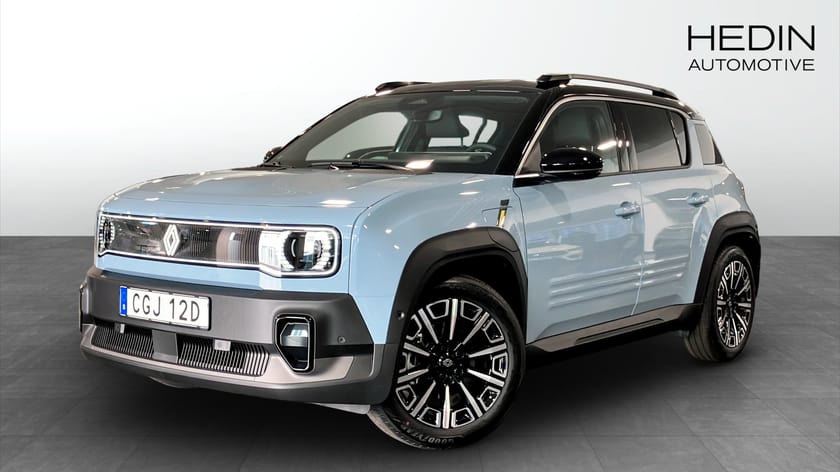Bild 1 av Renault 4 E-Tech Iconic 52kWh KAMPANJ 0% ränta
