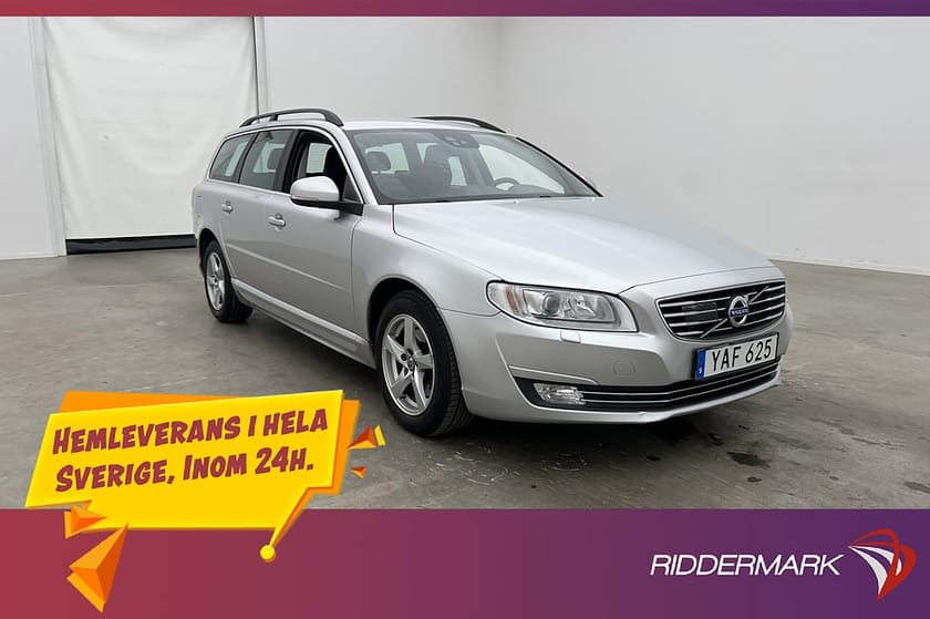 Bild 1 av Volvo V70 D4 Classic Momentum Halvskinn Värmare Adap-fart