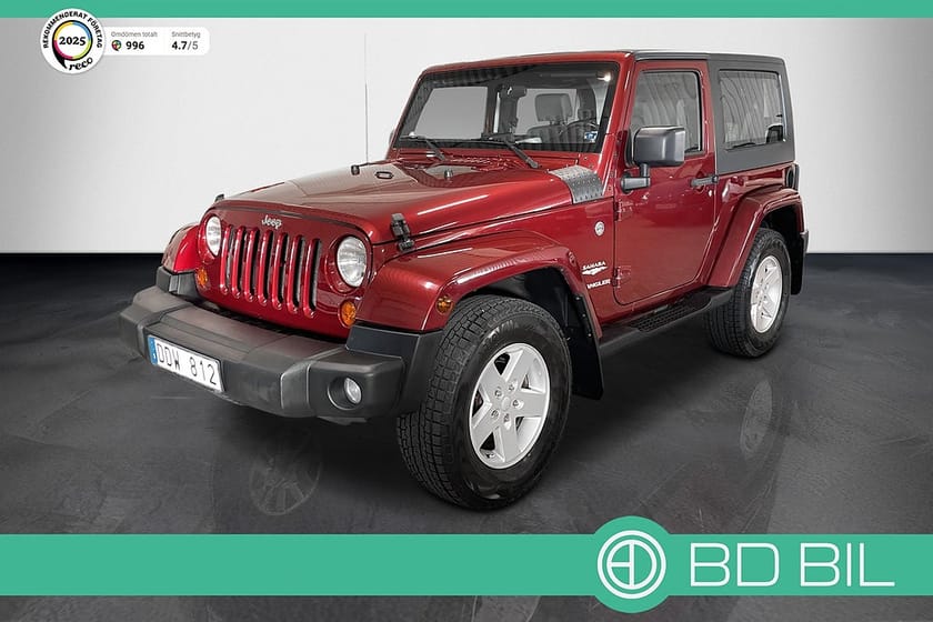 Bild 1 av Jeep Wrangler 3.8 V6 4WD SAHARA EDITION SE SKICK FÅ BRUKARE SV-SÅLD