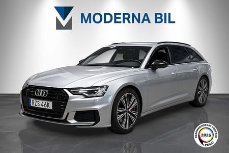 Audi A6 Avant 55 TFSI e quattro 367hk S-Line Moms Värmare Drag