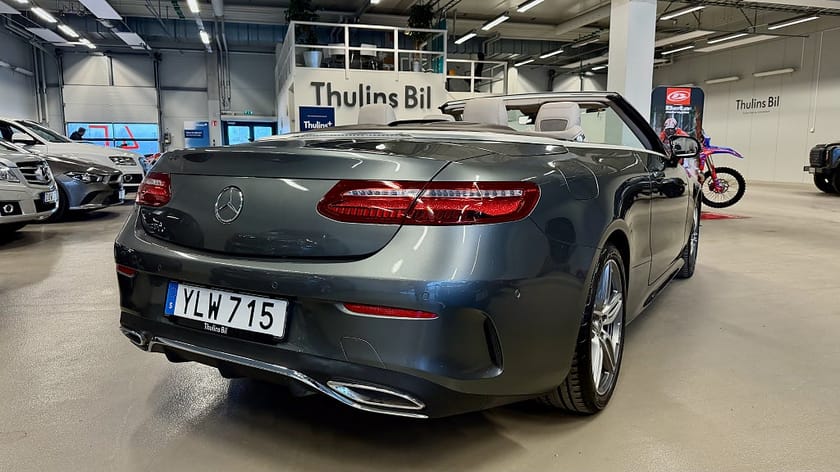 Bild 3 av Mercedes-Benz E 220 d Cabriolet AMG / Svensksåld