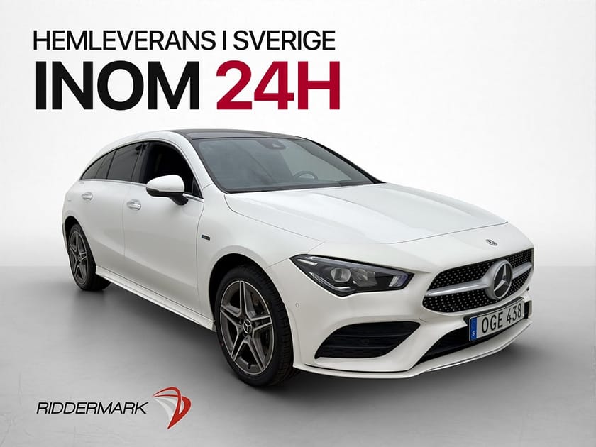 Bild 3 av Mercedes-Benz CLA 250 e Shooting Brake CLA250 AMG Line Värmare Pano Cockpit Kamera
