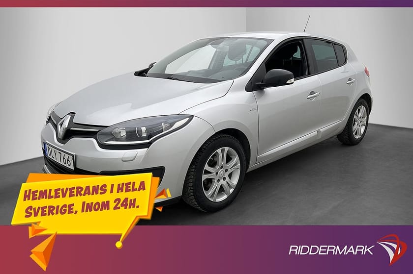 Bild 1 av Renault Mégane 110hk LIMITED D-Värmare Navi P-Sensorer