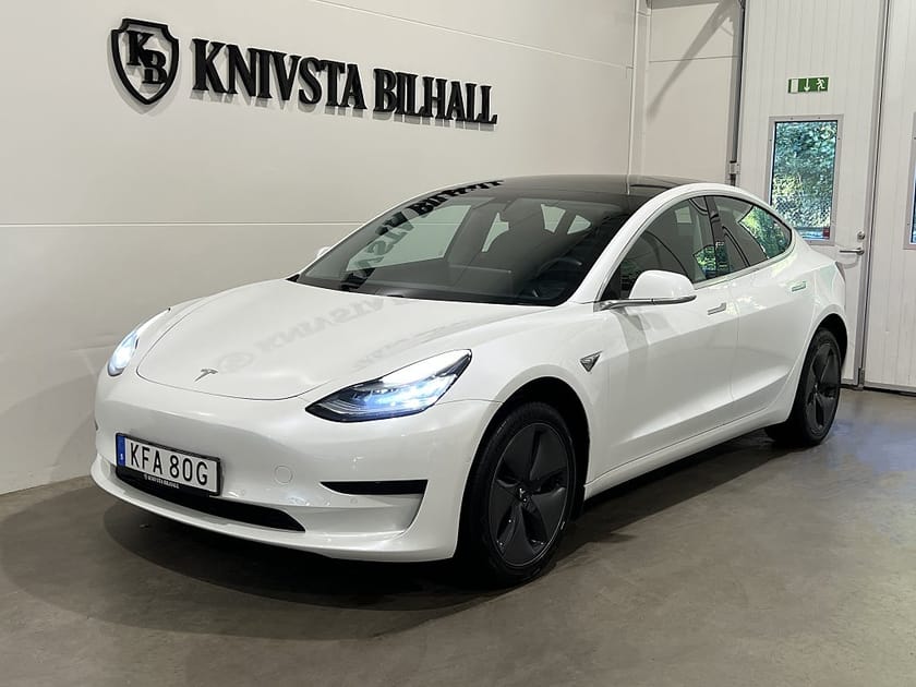 Bild 1 av Tesla Model 3 Standard Range Plus Leasbar 258hk