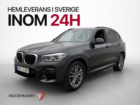 BMW X3 xDrive20d 190hk M Sport Värmare CarPlay Kamera Drag