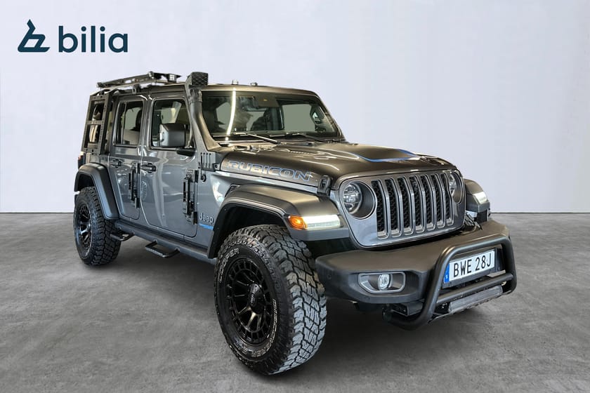 Bild 2 av Jeep Wrangler Unlimited 4xe Rubicon Dragkrok Adaptiv farthållare Moms