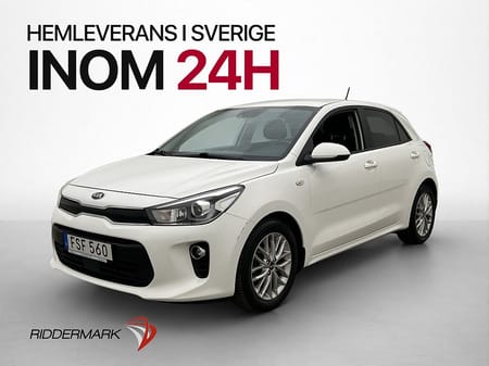 Kia Rio 1.2 CVVT 84hk GLS Kamera Rattvärme ISOFIX CarPlay