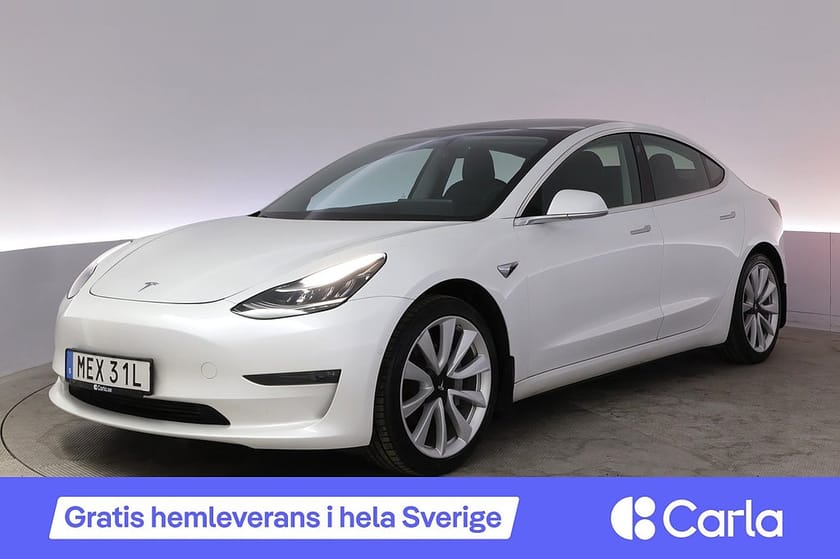Bild 1 av Tesla Model 3 Long Range AWD Autopilot 19" Pano Drag