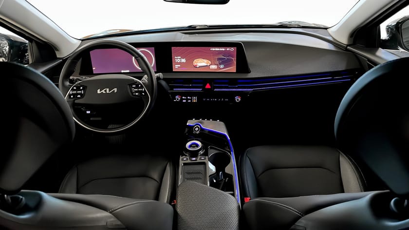 Bild 4 av Kia EV6 77.4kWh AWD 325Hk /Kia godkänd/360°/Sätesfläktar