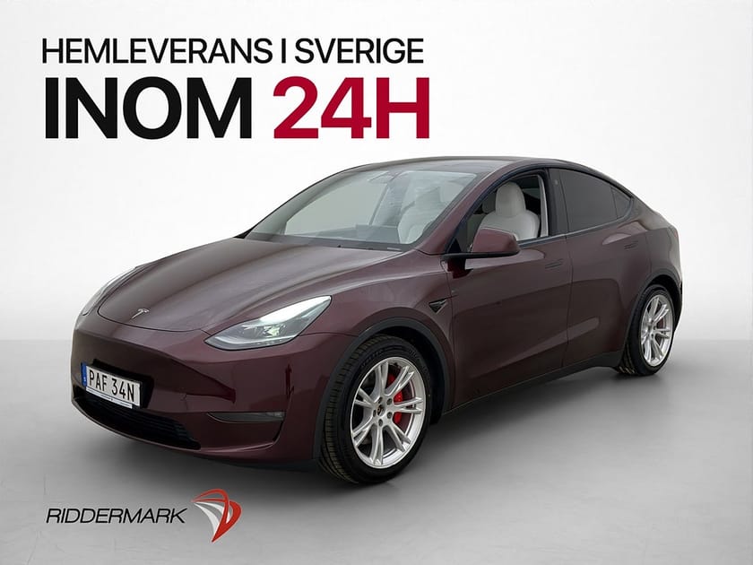 Bild 3 av Tesla Model Y Performance Dragkrok Ljus Interiör MOMS