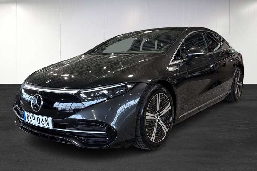 Bild 1 av Mercedes-Benz EQS 450+ | Luftfjädring | Bakaxelstyrning |