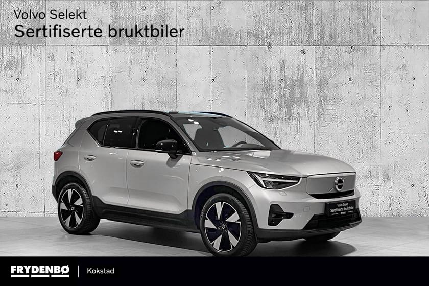 Bilde 1 av Volvo XC40 Recharge Twin motor Plus KROK|19"|V.PUMPE|TONEDE