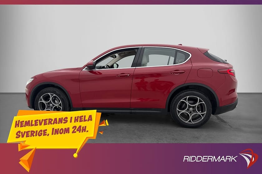 Bild 4 av Alfa Romeo Stelvio Turbo Q4 280hk AWD Navi Kamera Skinn Drag