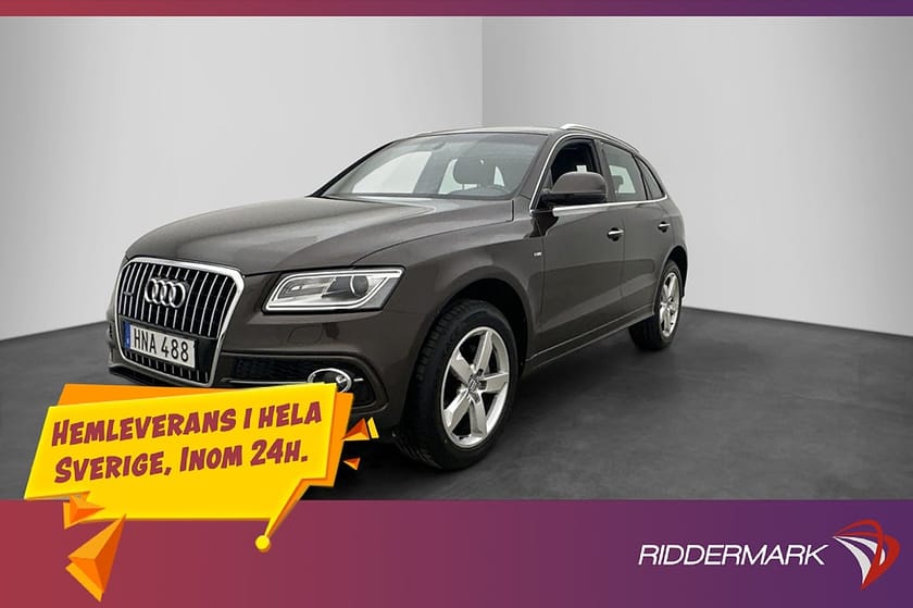 Bild 3 av Audi Q5 TDI Q 190hk S-Line Pano P-Sensorer Halvskinn  Drag