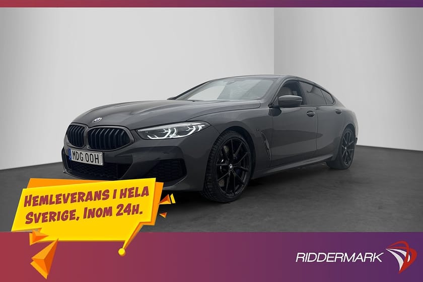 Bild 2 av BMW 840d xDrive Gran Coupe 840 D Coupé Innovation Panorama Head Up H/K