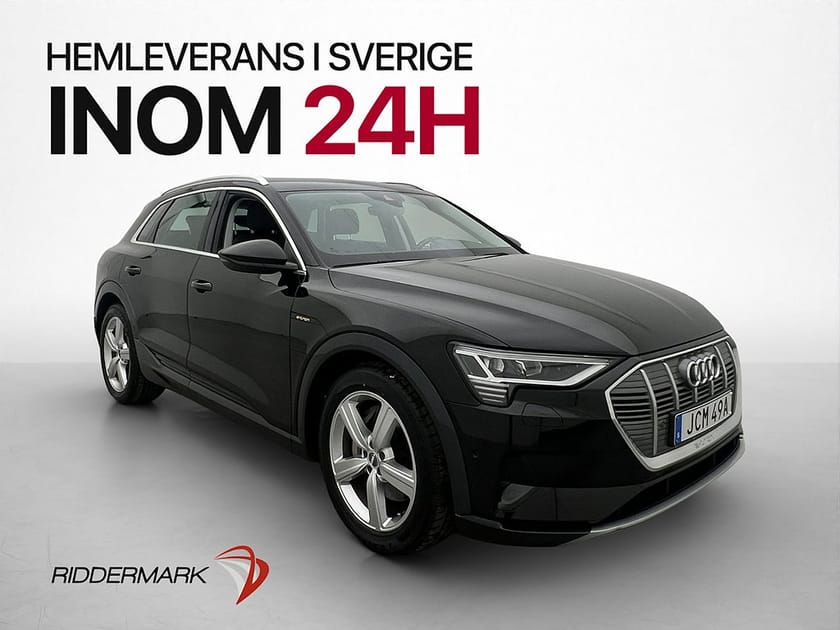 Bild 4 av Audi e-tron 55 quattro Skinnklädsel Svensksåld Dragkrok