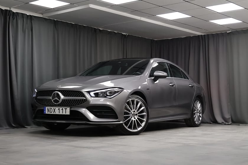 Bild 1 av Mercedes-Benz CLA 250 e AMG Premium Burmester Pano Keyless MOMS