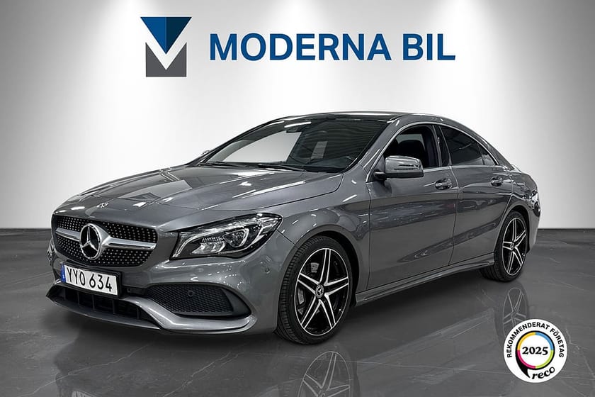Bild 1 av Mercedes-Benz CLA 220 d 4MATIC 177hk AMG Line Pano Drag B-kam Navi