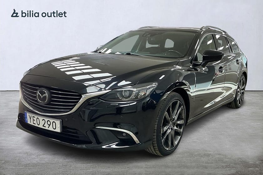 Bild 1 av Mazda 6 Wagon 2.2 SKYACTIV-D AWD B-kam Nybesiktigad HUD BOSE