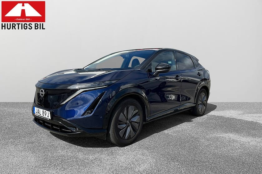 Bild 1 av Nissan Ariya 87 e-4ORCE kWh 306hk EVOLVE 22 kW 3,99% Ränta
