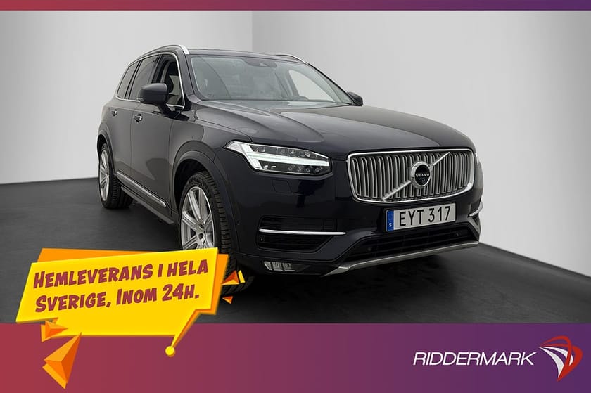 Bild 3 av Volvo XC90 T6 AWD 320hk Inscription Pano B&W 7-Sits HUD 360°