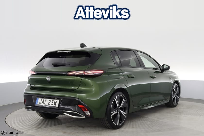 Bild 3 av Peugeot 308 1.2  PureTech 130 GT *Sensorer/Navi/Carplay/*