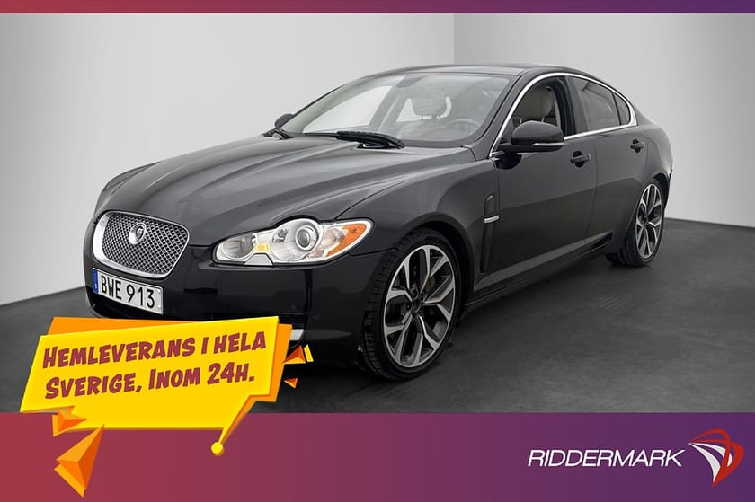 Bild 1 av Jaguar XF 3.0 V6 275hk Taklucka B&W Kamera Navi Dragkrok