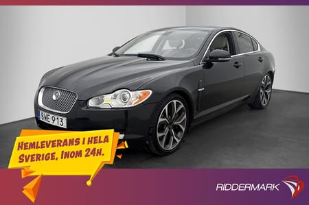 Jaguar XF 3.0 V6 275hk Taklucka B&W Kamera Navi Dragkrok