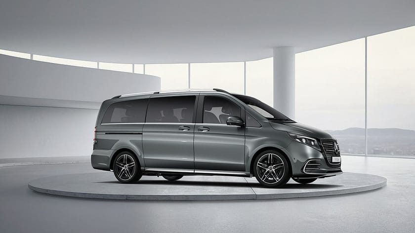 Bild 1 av Mercedes-Benz V 300d 4MATIC 3.2t Lång  AVANTGARDE Lagerbil