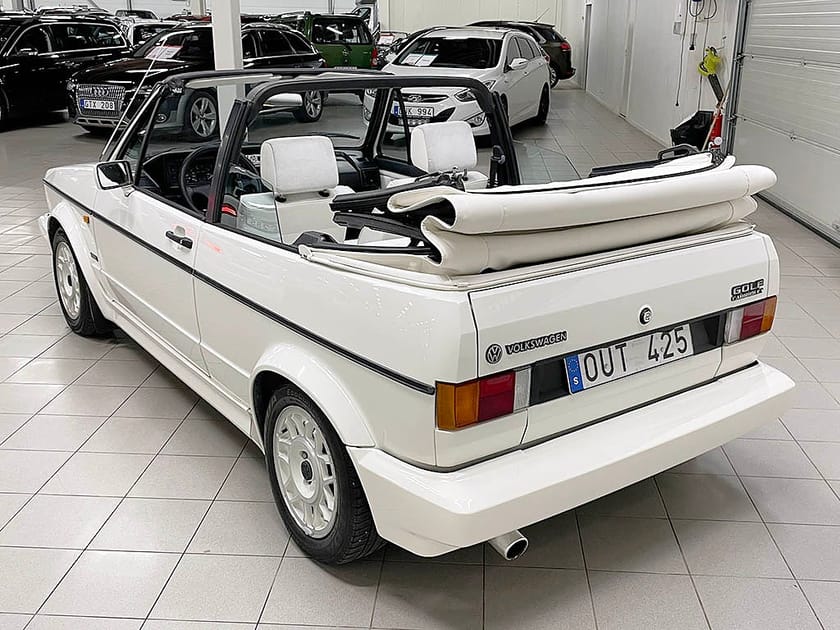 Bild 3 av Volkswagen Golf Cabriolet 1.8 95hk orginalskick
