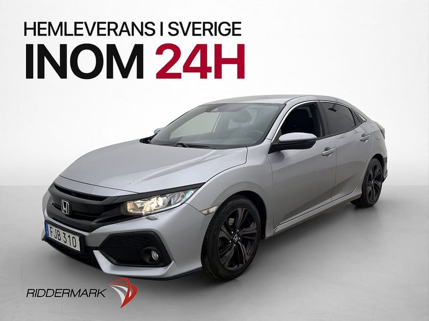 Bild 1 av Honda Civic 1.0 126hk Elegance Kamera Navi Adaptiv-Fart BT