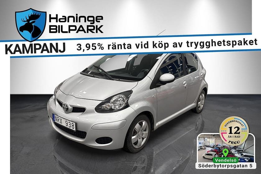 Bild 1 av Toyota Aygo 5-dr 1.0 VVT-i  /MoK VÄRMARE /KAMKEDJA /SUPERDEAL 3,95%