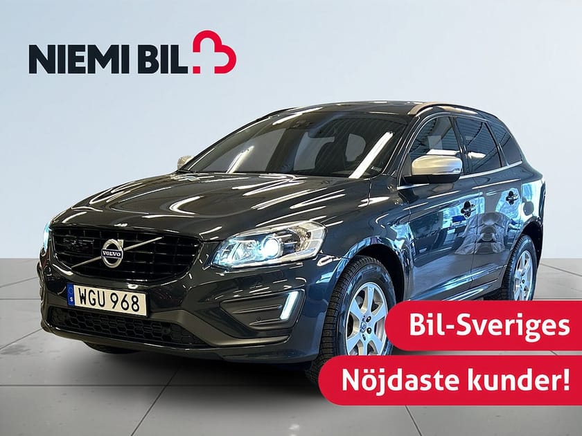 Bild 1 av Volvo XC60 D4 AWD R-Design Kamera/Pano/P-Värm/Ad. fart./Full serv.