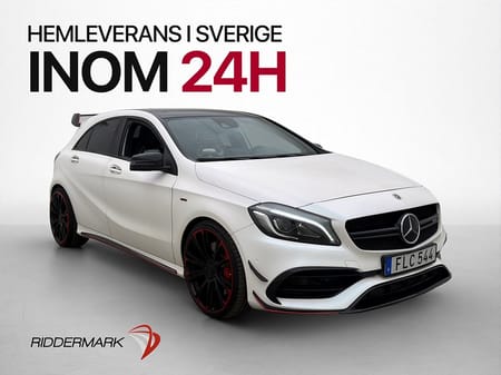 Mercedes-Benz AMG A 45 4MATIC A45 4M 381hk Skalstolar H/K Kamera CarPlay