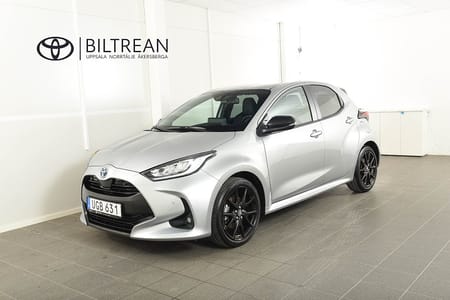 Toyota Yaris Hybrid Elhybrid Style Säkerhetspaket Backkamera Moms