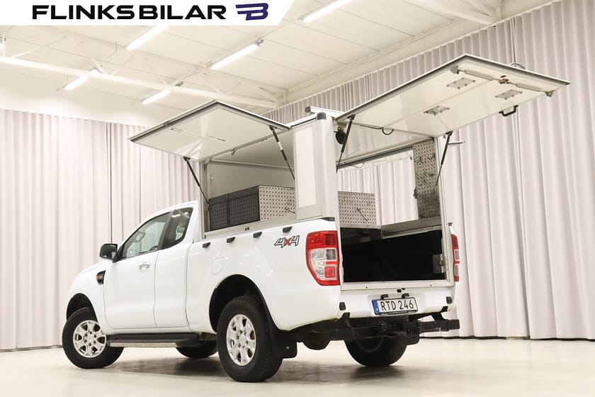 Bild 3 av Ford Ranger SuperCab 2.2 TDCi 160HK Automat|Kåpa|Inredd|Drag|Värmare