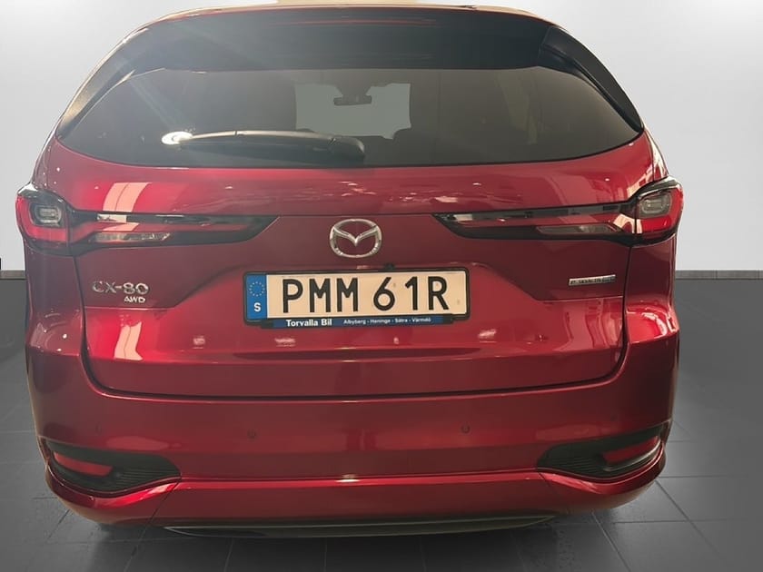 Bild 4 av Mazda CX-80 PHEV AWD Homura PLUS 6-sits LÄDER CARPLAY PANORAMA