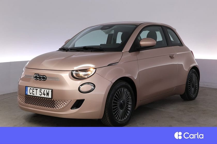 Bild 1 av Fiat 500e 42 kWh Icon Navi Carplay Keyless Farthållare