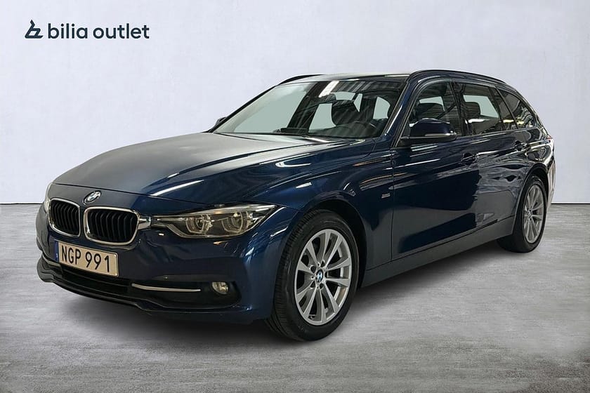 Bild 1 av BMW 320d xDrive Touring aut Sport line 190hk Drag Rattvärm PDC