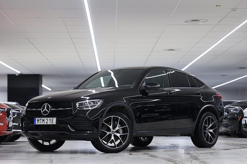 Bild 3 av Mercedes-Benz GLC 300 e Coupé 4MATIC 4M 320hk AMG Pano Navi Skinn